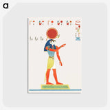 1-16_Pantheon-Egyptien_postcard