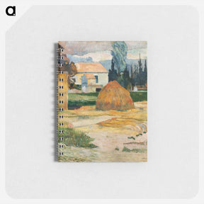 アートメモ帳-Landscape near Arles - ポール ゴーギャン Memo.