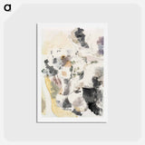 アートポストカード-Cliffs - ポール ナッシュ Postcard.