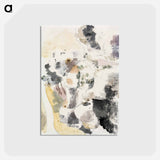 アートポストカード-Cliffs - ポール ナッシュ Postcard.