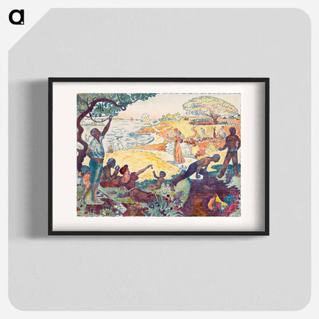 アートポスター-Harmonious Times - ポール シニャック Poster.