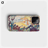 Harmonious Times - Paul Signac Phone Case.