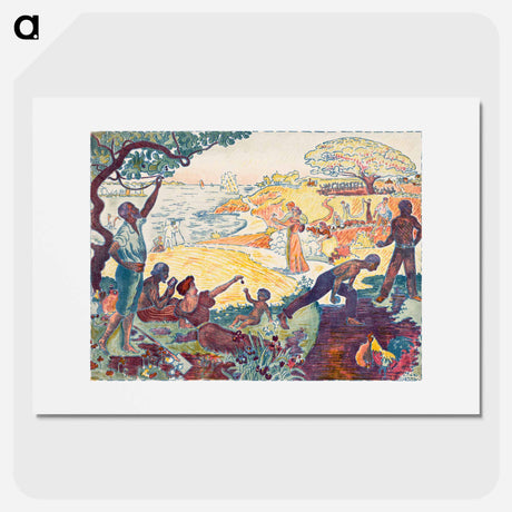 アートポスター-Harmonious Times - ポール シニャック Poster.