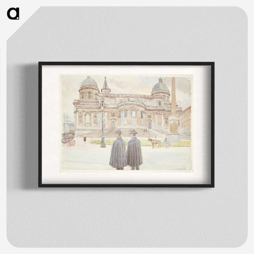 Two Carabinieri outside Santa Maria Maggiore
 - ピーター ハンセン Poster.