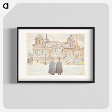 Two Carabinieri outside Santa Maria Maggiore
 - ピーター ハンセン Poster.