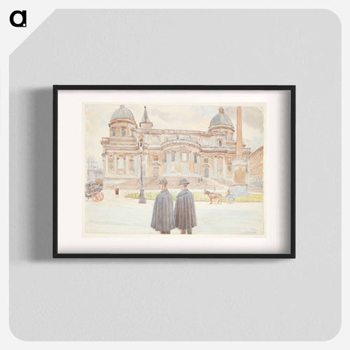 Two Carabinieri outside Santa Maria Maggiore
 - ピーター ハンセン Poster.