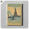 アートパネル-Statue of Liberty
 - レイチェル ロビンソン エルマー Canvas.
