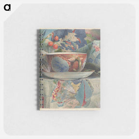 アートメモ帳-Still Life with Tea Cup - サミュエル コールマン Memo.