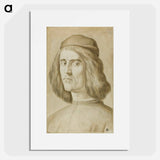 Portrait Bust of a Young Man - Sandro Botticelli Poster.