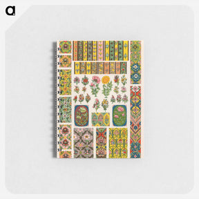 アートメモ帳-Grammar of Ornament Pattern Illustration
 - 装飾の文法 Memo.