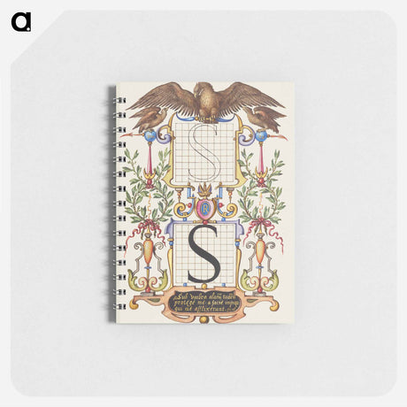 アートメモ帳-Guide for Constructing the Letter S
 - 書道のお手本 Memo.