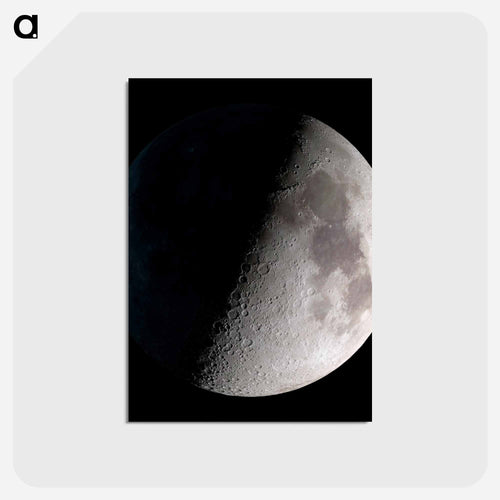 First Quarter
 - ムーン Postcard.