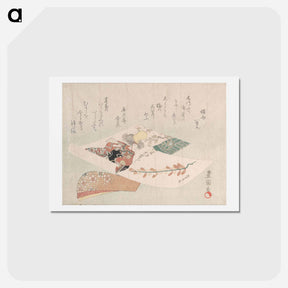 アートポストカード-Representation of the Dance-Play Dōjōji
 - 歌川 豊国 Postcard.