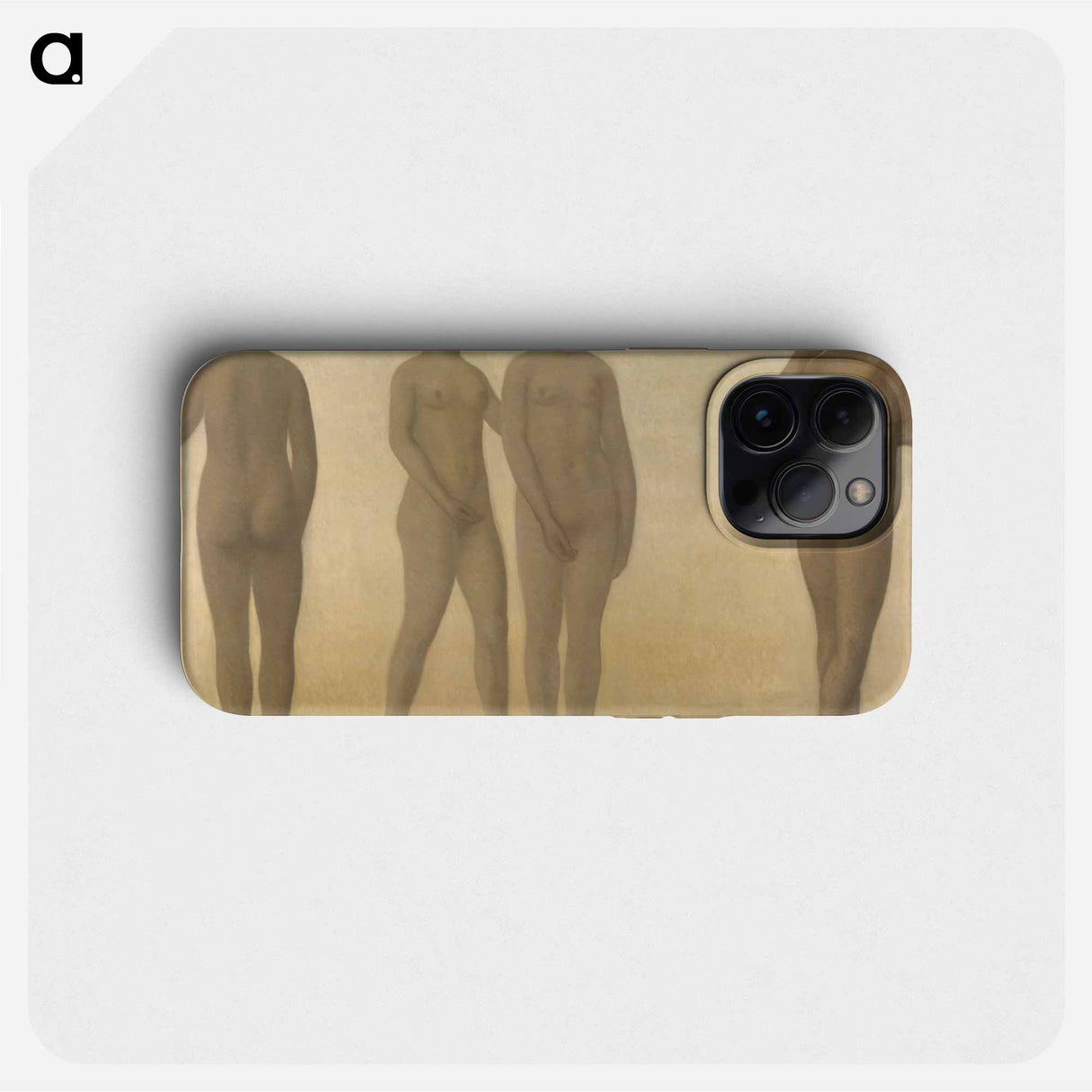 Artemis - Vilhelm Hammershøi Phone Case.