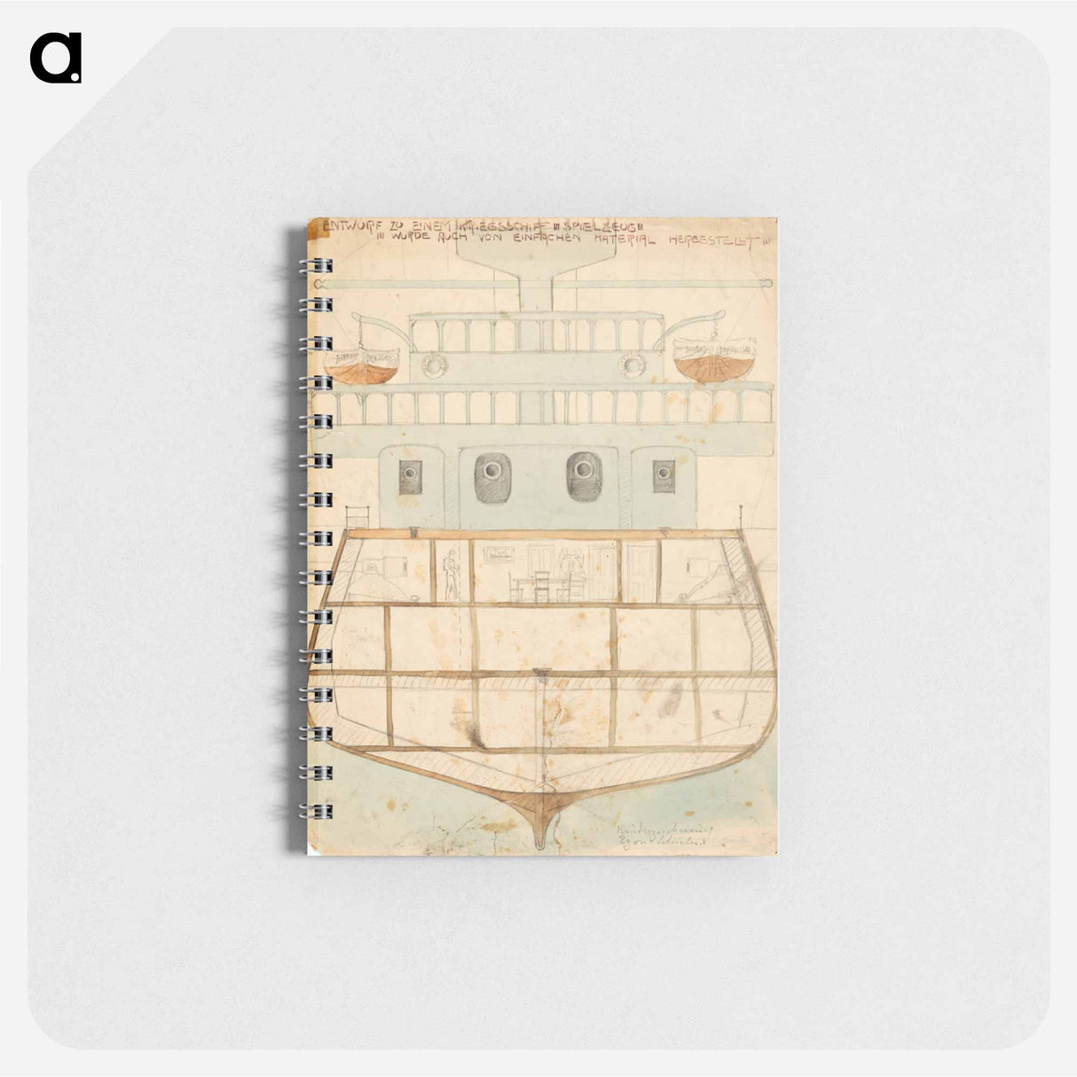 アートメモ帳-Toy Warship Design
 - ウィーン博物館 Memo.