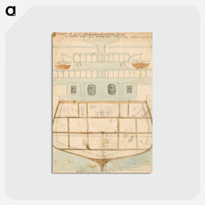 アートポストカード-Toy Warship Design
 - ウィーン博物館 Postcard.