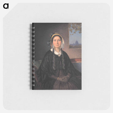 Frederikke Raffenberg, born Hagerup by Wilhelm Marstrand - ヴィルヘルム マーストランド Memo.