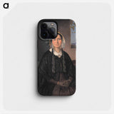Frederikke Raffenberg, born Hagerup by Wilhelm Marstrand - ヴィルヘルム マーストランド Phone Case.