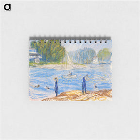 アートメモ帳-Bathers, Annisquam - ウィリアム ジェームス グラッケンズ Memo.