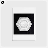 アートポストカード-Wilson Bentley's Snowflake 10 - ウィルソン ベントレー Postcard.