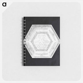 アートメモ帳-Wilson Bentley's Snowflake 10 - ウィルソン ベントレー Memo.