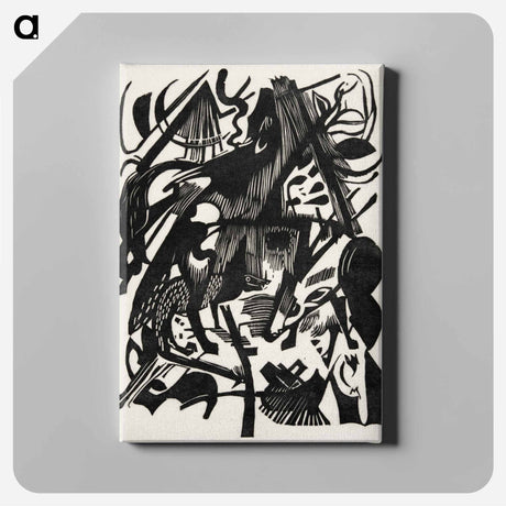 アートパネル-Birth of the Wolves
 - イェール大学アートギャラリー Canvas.