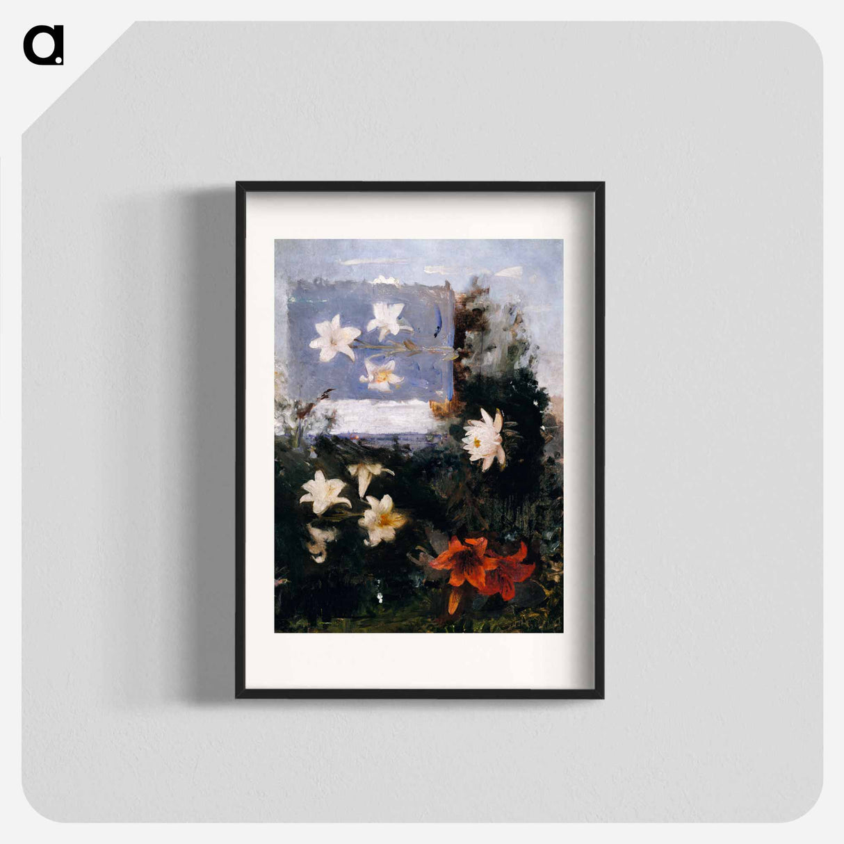 Flower Studies - アボット ハンダーソン セイヤー Poster.