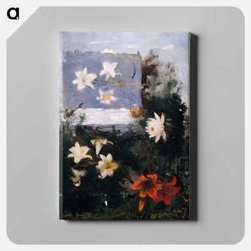 Flower Studies - アボット ハンダーソン セイヤー Canvas.