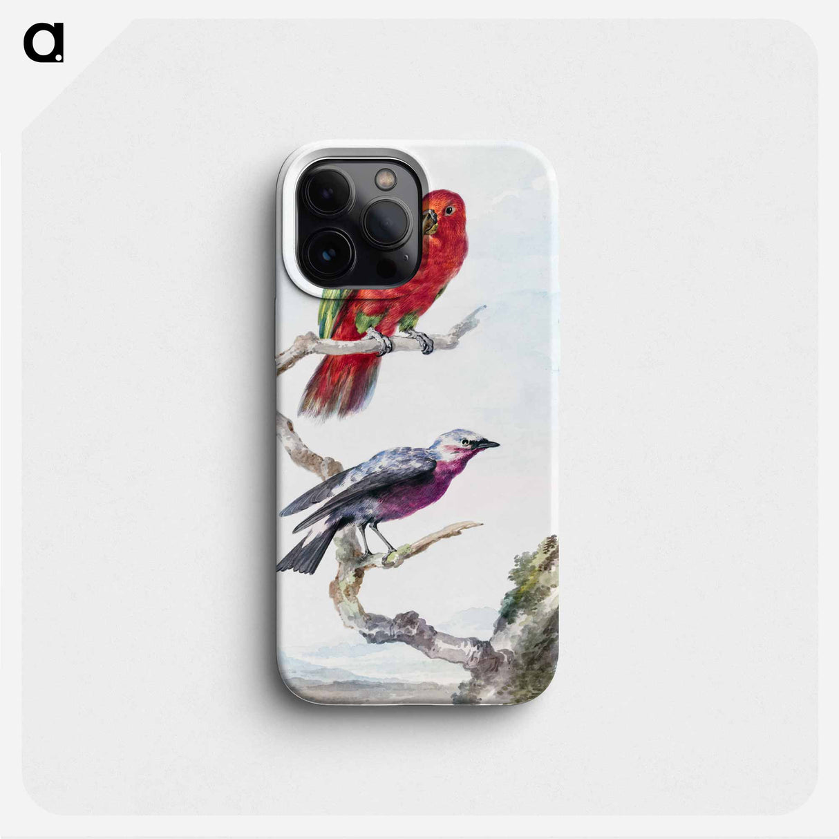 Two birds - アールト シューマン Phone Case.