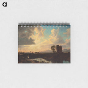 アートメモ帳-Valley of the Po - アルバート ビアスタット Memo.