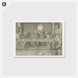 アートポストカード-The Last Supper - アルブレヒト デューラー Postcard.