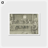 アートポストカード-The Last Supper - アルブレヒト デューラー Postcard.