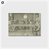 アートポストカード-The Last Supper - アルブレヒト デューラー Postcard.