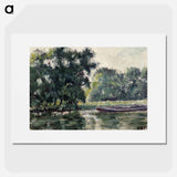 Richmond, a river landscape - アルフレッド ウィリアム フィンチ Poster.