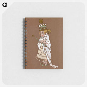 アートメモ帳-White Queen Costume Design for Alice in Wonderland - 不思議の国のアリス Memo.