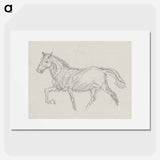 Sketchbook 6 horse - アーノルド ピーター ワイズ クビンチャン Poster.