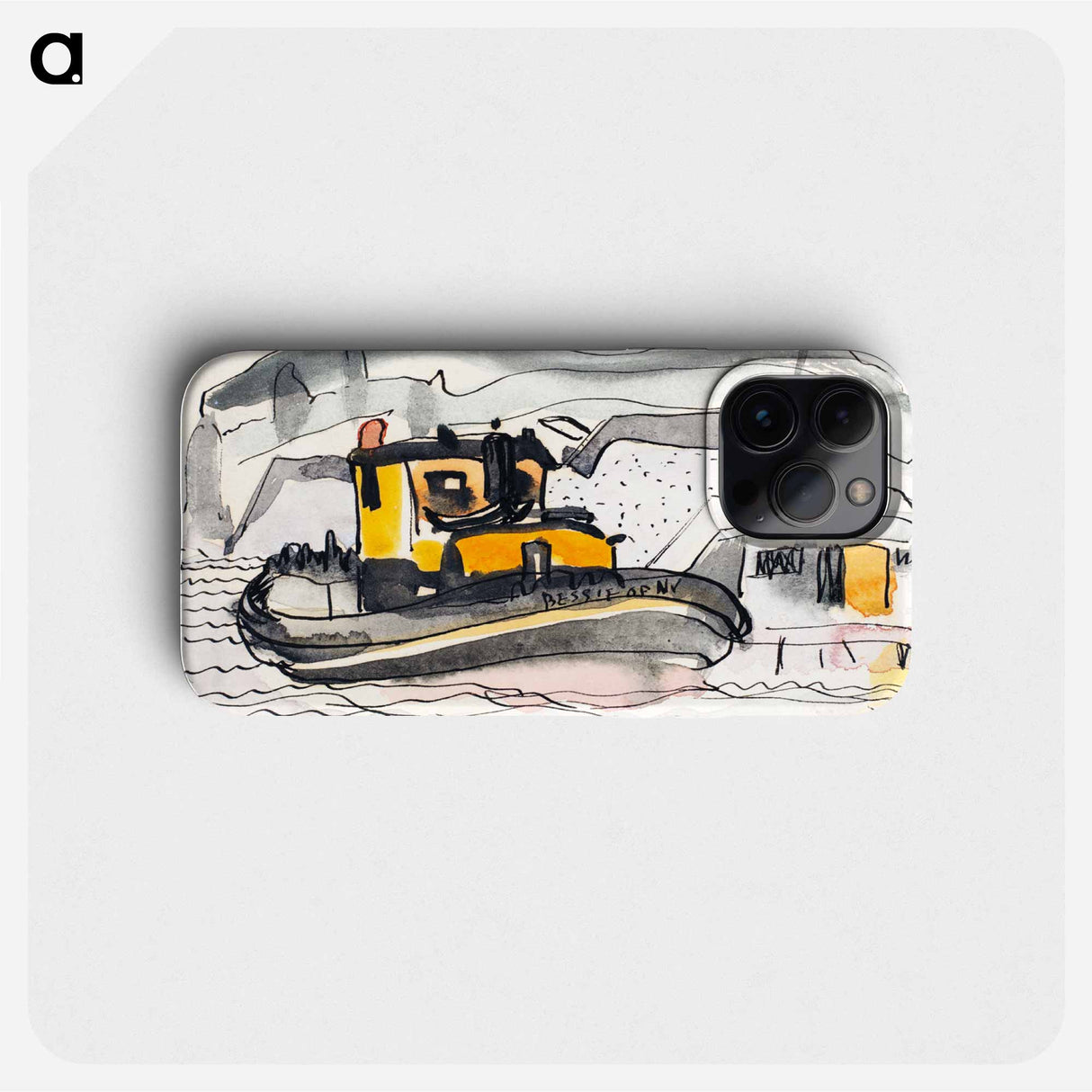 Study for "The 'Bessie' of New York" - アーサー ダヴ Phone Case.
