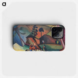 Indians on horsebacks - オーガスト マッケ Phone Case.