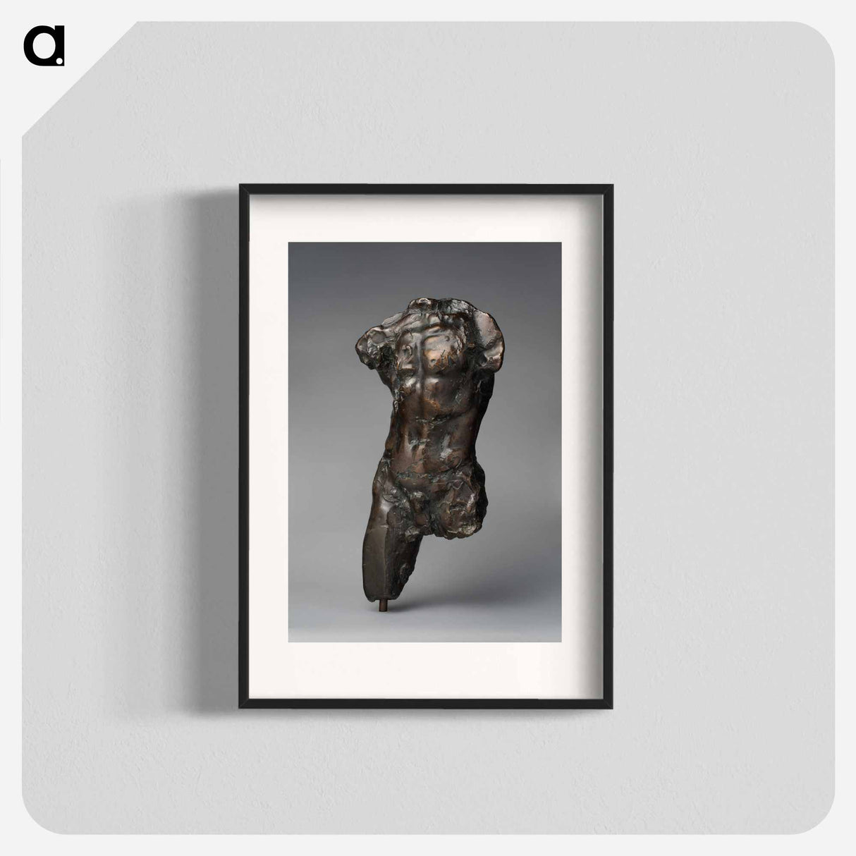 Original public domain image from The MET Museum - Auguste Rodin Poster.