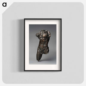 アートポスター-Original public domain image from The MET Museum - オーギュスト ロダン Poster.