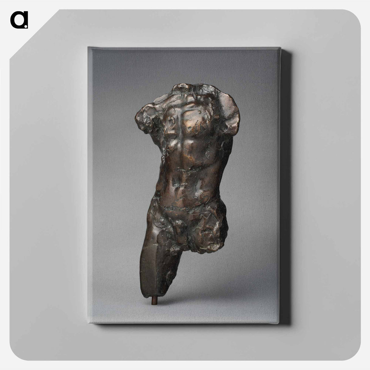 Original public domain image from The MET Museum - Auguste Rodin Canvas.