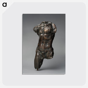アートポストカード-Original public domain image from The MET Museum - オーギュスト ロダン Postcard.