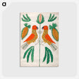 アートポストカード-Parrots Facing Each Other
 - バーンズ・コレクション Postcard.