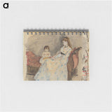 アートメモ帳-The Artist's Sister, Edma, with Her Daughter, Jeanne
 - ベルト モリゾ Memo.