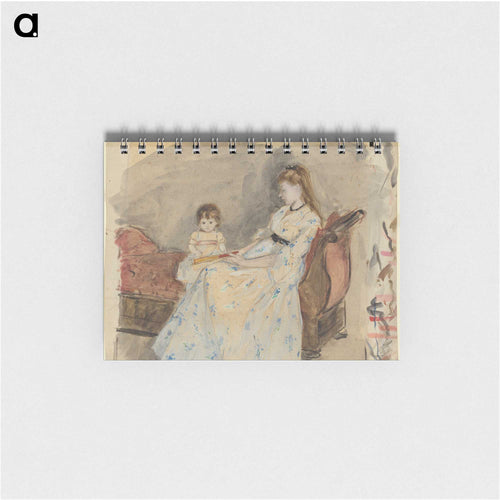The Artist's Sister, Edma, with Her Daughter, Jeanne
 - ベルト モリゾ Memo.