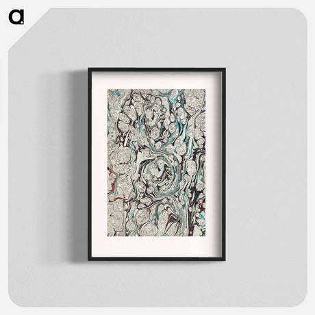 アートポスター-Decorative Paper from Four Picturesque Views in North Wales
 - 大英図書館 Poster.