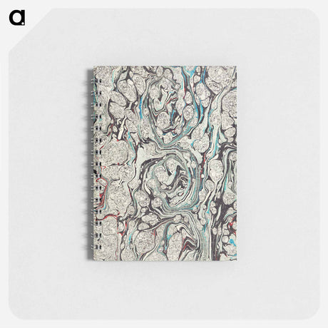 アートメモ帳-Decorative Paper from Four Picturesque Views in North Wales
 - 大英図書館 Memo.