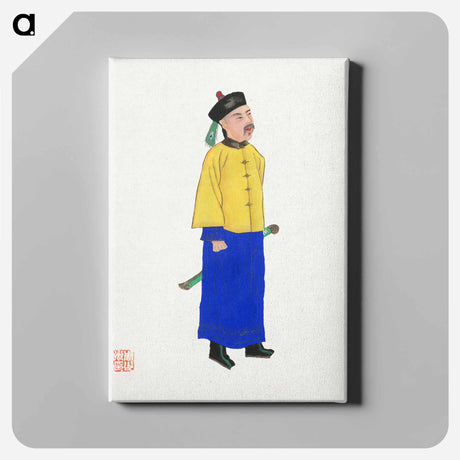 アートパネル-Ancient Military Uniform
 - 中国の衣装 Canvas.