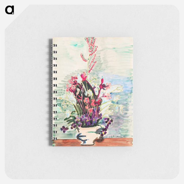 アートメモ帳-Vase of Flowers
 - デトロイト美術館 Memo.