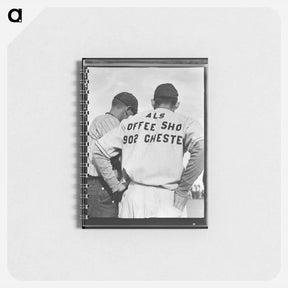アートメモ帳-Watching ball game. Shafter migrant camp. California - ドロテア ラング Memo.